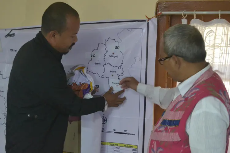 Rev.Ijona A. Sangma and Mr. Matseng Kongkal Sangma